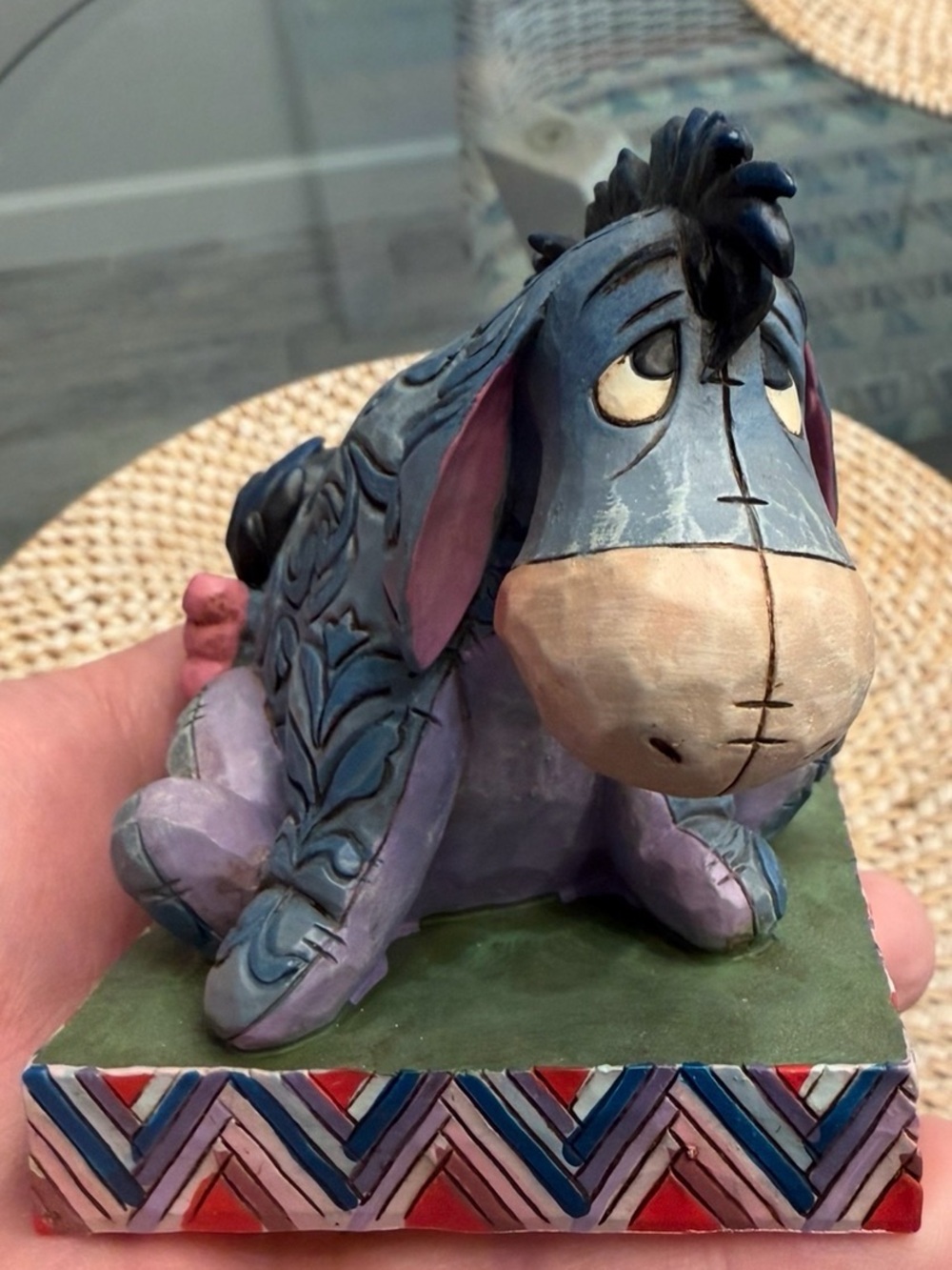 Jim Shore Disney Traditions Eeyore “True Blue Companion” Figurine